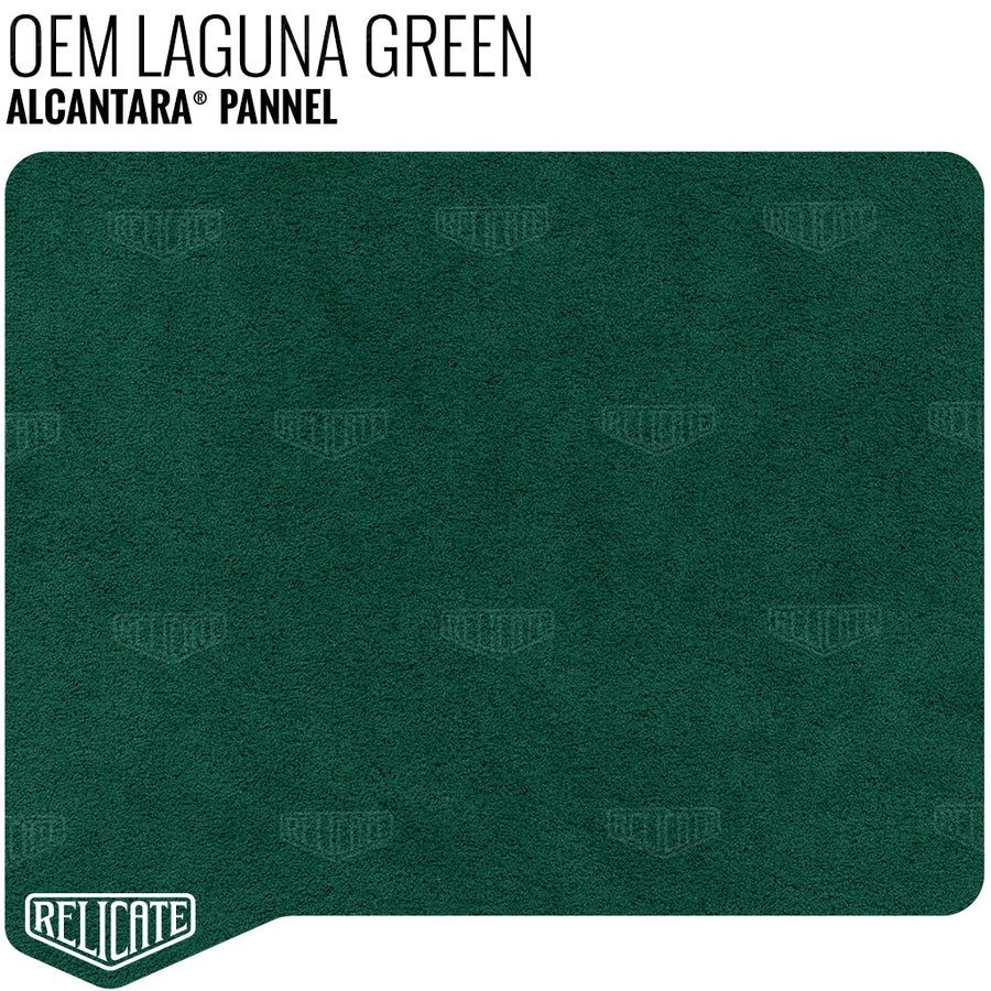 Automotive Interior Green Alcantara Fabric