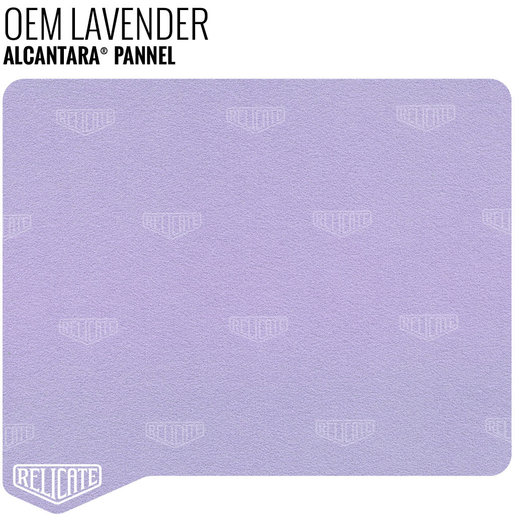 Alcantara Pannel - Lavender YARDAGE - Relicate Leather Automotive Interior Upholstery