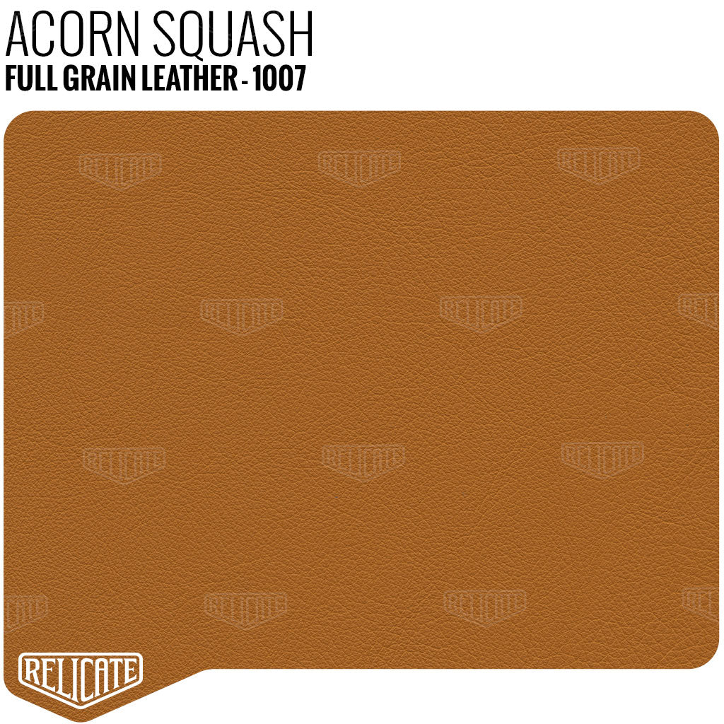 Acorn Squash - 1007 Product / Full Hide - Relicate Leather Automotive Interior Upholstery