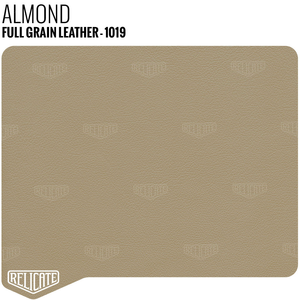 Almond - 1019 Full Hide - Relicate Leather Automotive Interior Upholstery