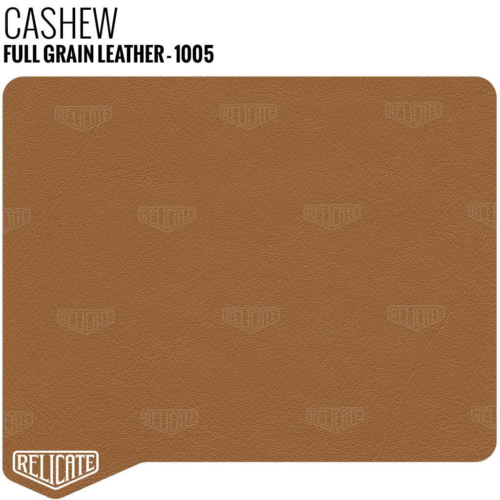 Cashew - 1005 Full Hide - Relicate Leather Automotive Interior Upholstery