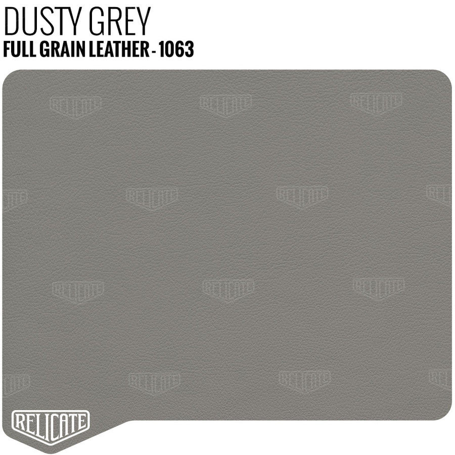 Dusty Grey - 1063 Product / Full Hide - Relicate Leather Automotive Interior Upholstery