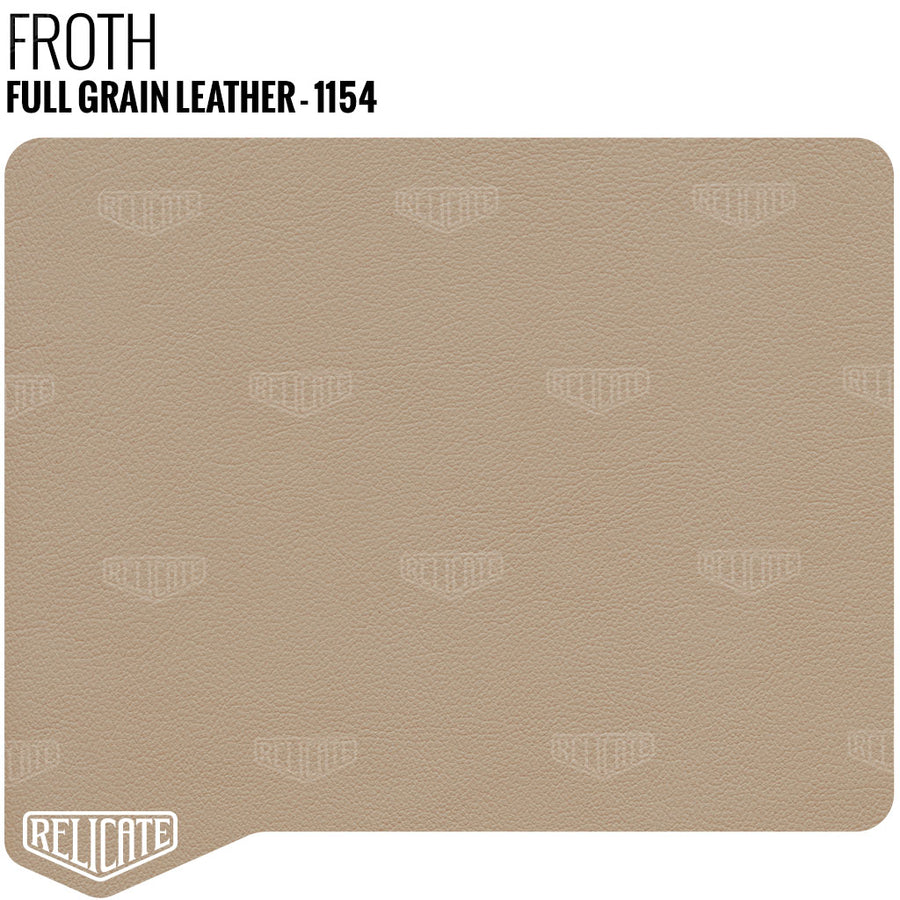 Froth - 1154 Product / Full Hide - Relicate Leather Automotive Interior Upholstery