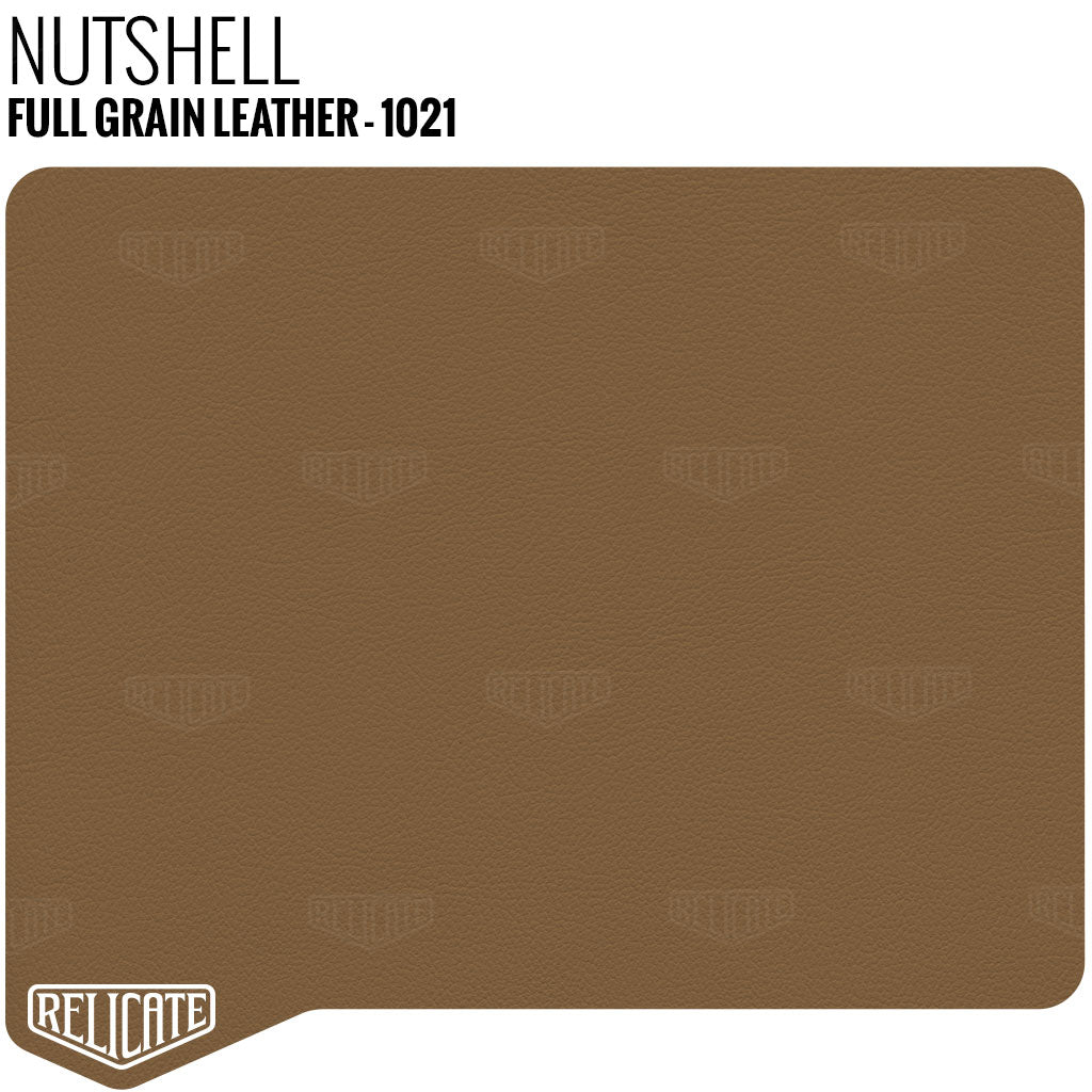 Nutshell - 1021 Full Hide - Relicate Leather Automotive Interior Upholstery