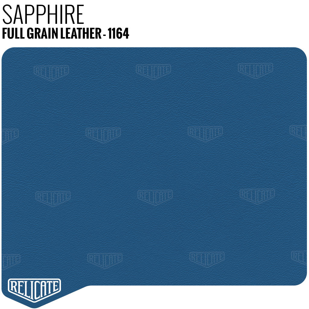 Sapphire - 1164 Full Hide - Relicate Leather Automotive Interior Upholstery