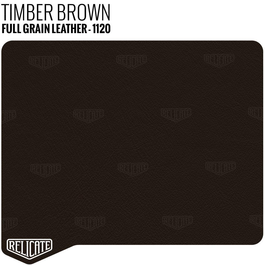 Timber Brown - 1120 Product / Full Hide - Relicate Leather Automotive Interior Upholstery
