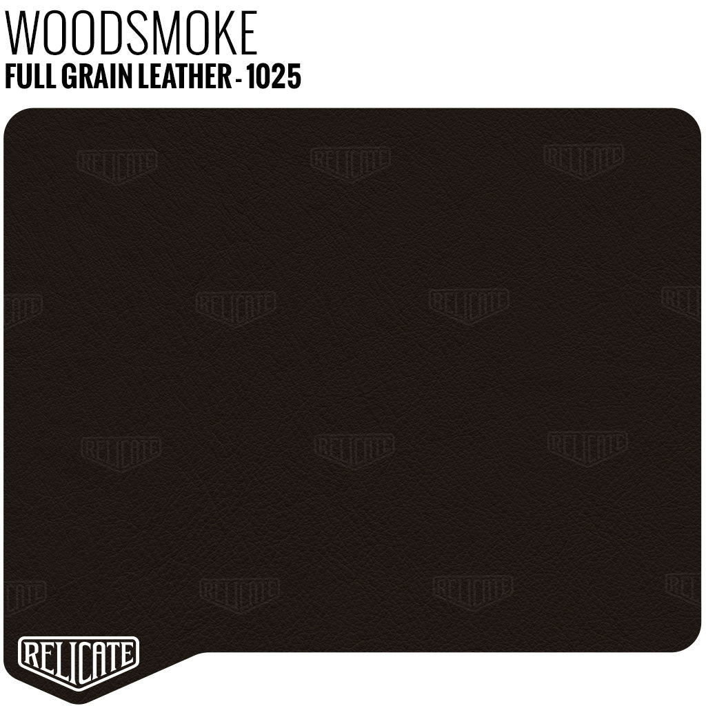 Woodsmoke - 1025 Full Hide - Relicate Leather Automotive Interior Upholstery