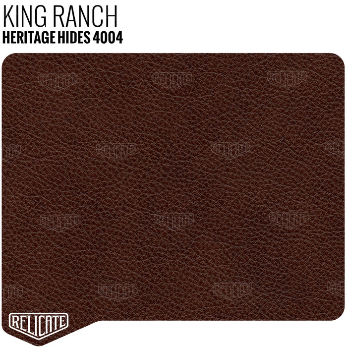 Java Leather King Ranch Heritage Hides - Relicate