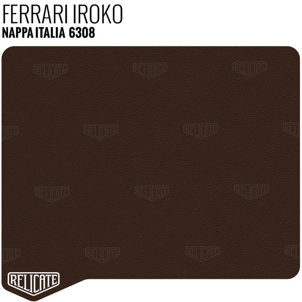 Nappa Italia Leather - Ferrari Iroko Brown - 6308 - Relicate