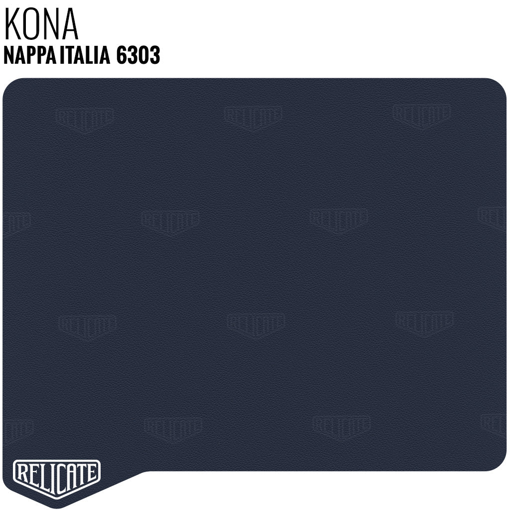 Nappa Italia Leather - Kona - 6303 Full Hide - Relicate Leather Automotive Interior Upholstery