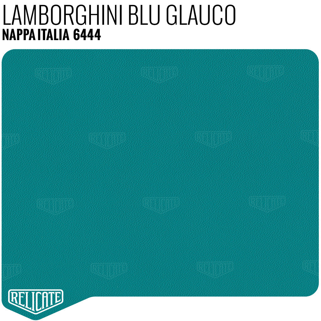 Nappa Italia Leather for Lamborghini - Blu Glauco 6444
