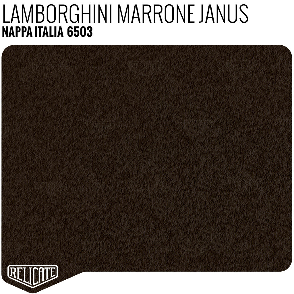 Nappa Italia Leather for Lamborghini - Marrone Janus 6503
