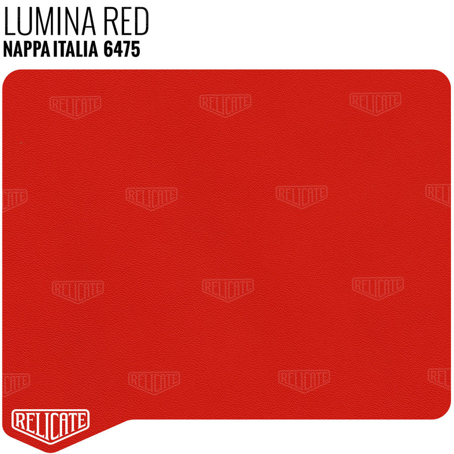 Lumina Red - 6475 Sample - Relicate Leather Automotive Interior Upholstery