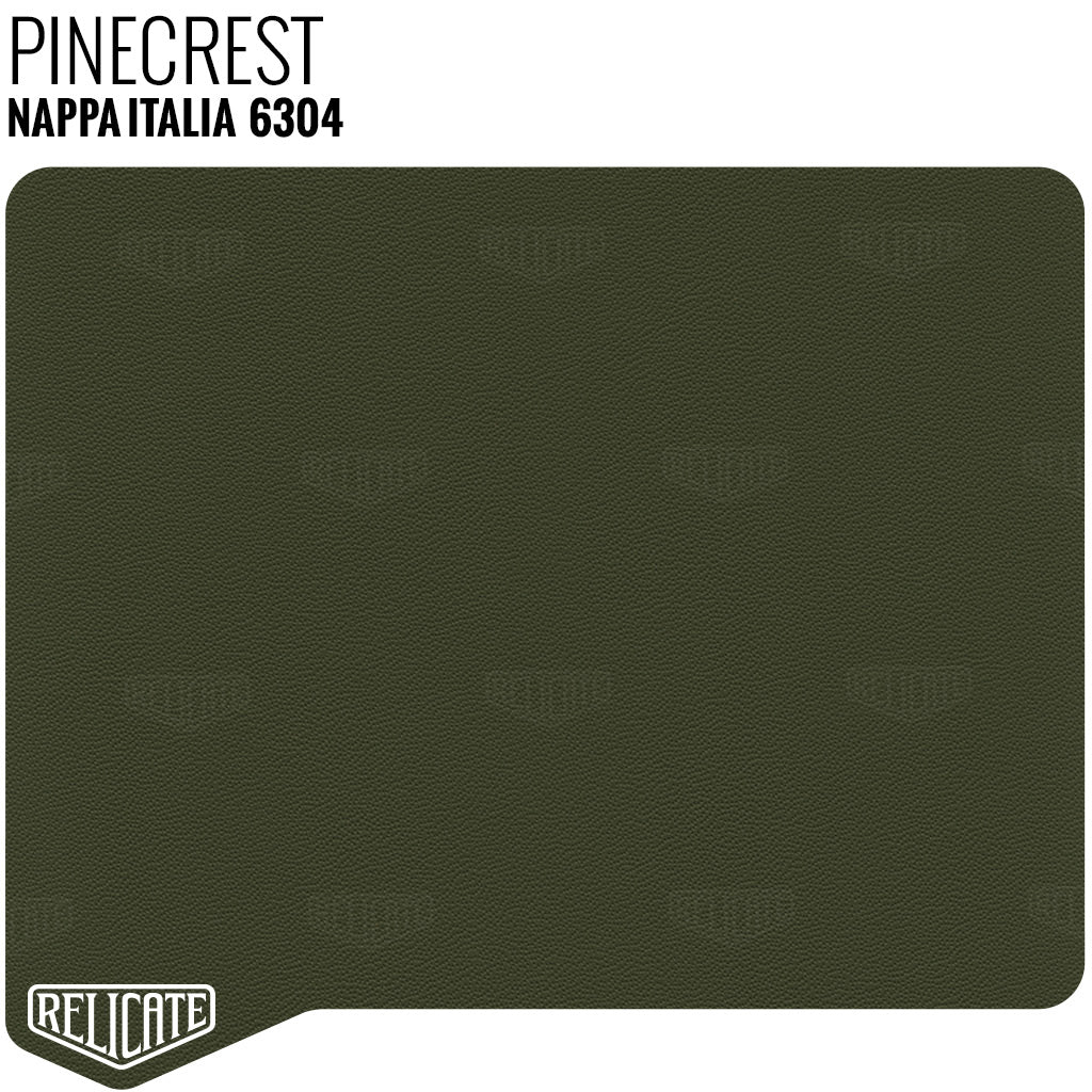 Nappa Italia Leather - Pinecrest - 6304 Full Hide - Relicate Leather Automotive Interior Upholstery