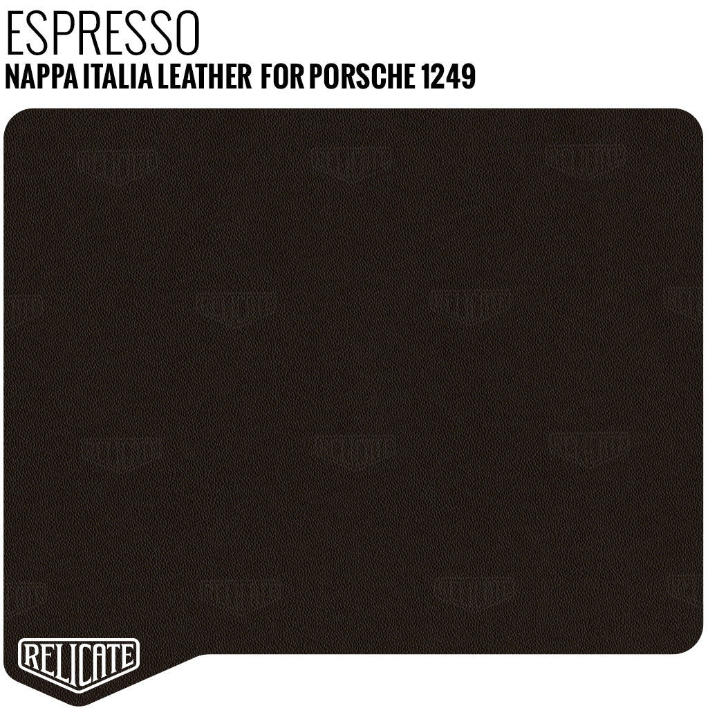 Nappa Italia Leather for Porsche - Espresso 1249