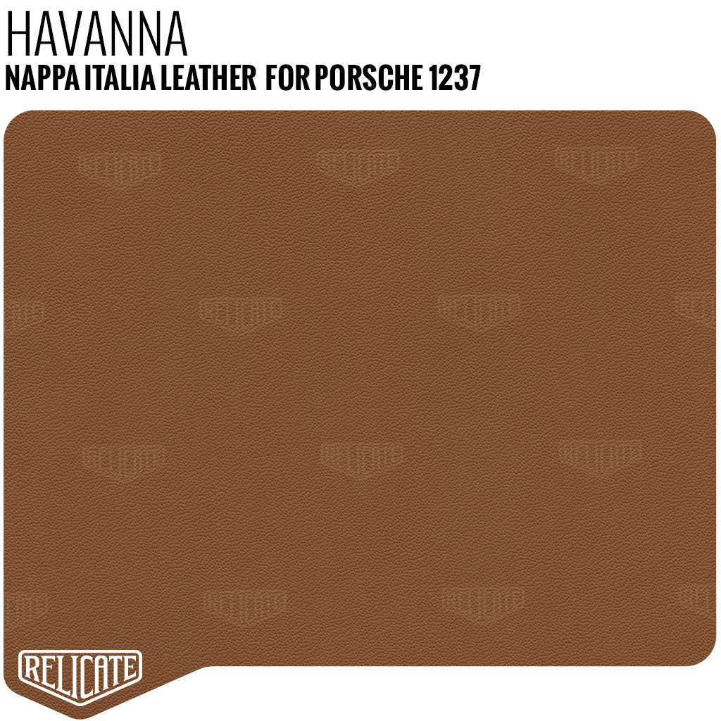 Nappa Italia Leather for Porsche - Havanna 1237