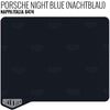 Porsche Night Blue (Nachtblau) Leather Sample - Relicate Leather Automotive Interior Upholstery