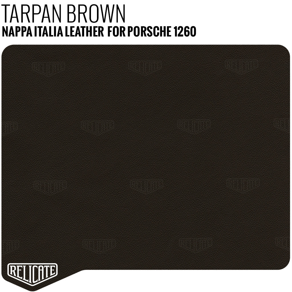 Nappa Italia Leather for Porsche - Tarpan Brown 1260