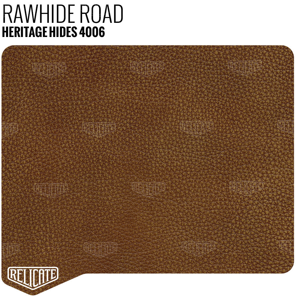 Heritage Hides - Rawhide Road Half Hide - Relicate Leather Automotive Interior Upholstery