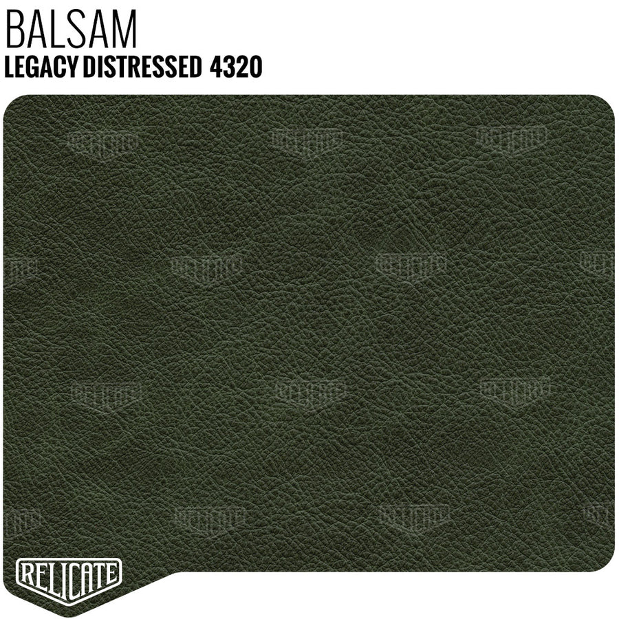 Legacy Distressed Leather - Balsam 4320 Sample - Relicate Leather Automotive Interior Upholstery