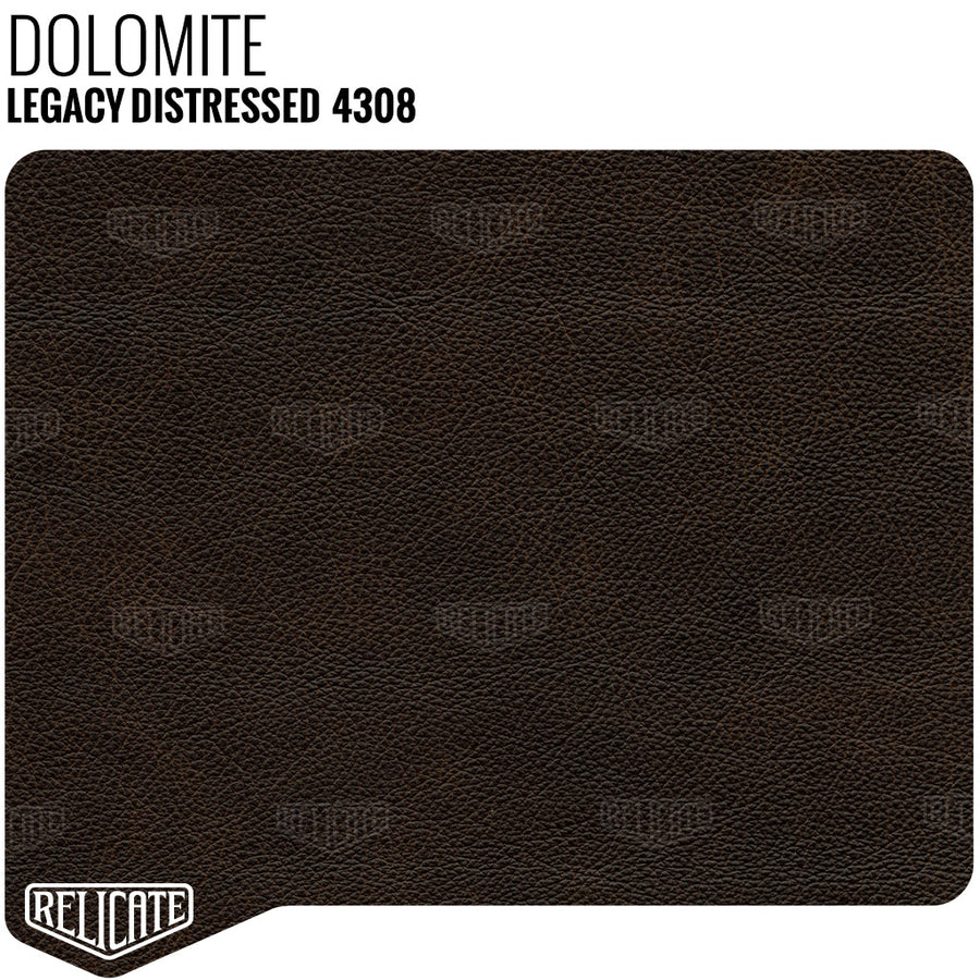 Legacy Distressed Leather - Dolomite 4308 Sample - Relicate Leather Automotive Interior Upholstery