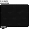 Lux Onyx Black Leather Panel