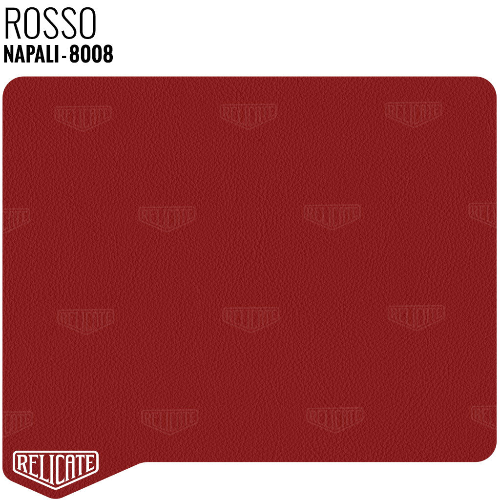 Rosso - 8008 Product / Full Hide - Relicate Leather Automotive Interior Upholstery