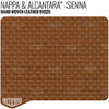 Hand Woven Leather - Nappa & Alcantara - Sienna Product / 6 Linear Inches - Relicate Leather Automotive Interior Upholstery