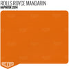 Nappatek Synthetic - 2514 Rolls Royce Mandarin YARDAGE - Relicate Leather Automotive Interior Upholstery