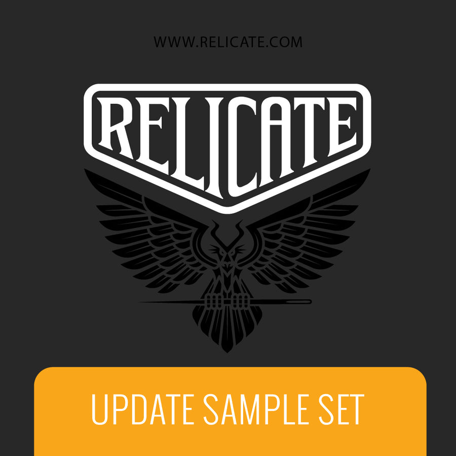 UPDATE SAMPLE SET - ORANGE  - Relicate Leather Automotive Interior Upholstery