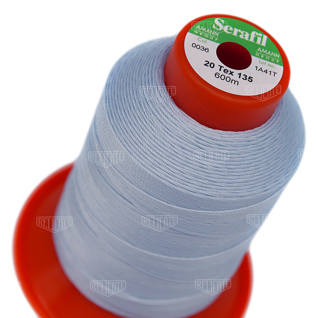 Blues/Purples Serafil Thread 20 (TEX 135) - Relicate