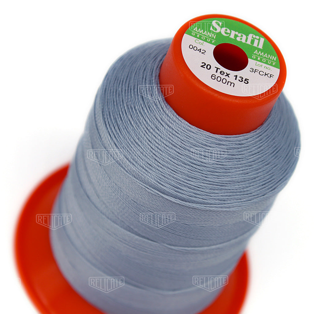 Blues/Purples Serafil Thread 20 (TEX 135) 0042 - Relicate Leather Automotive Interior Upholstery