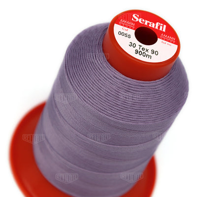 Blues/Purples Serafil Thread 30 (TEX 90) 0055 - Relicate Leather Automotive Interior Upholstery