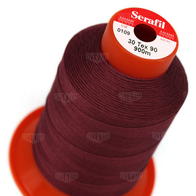 Pinks/Reds/Oranges Serafil Thread 30 (TEX 90) 0109 - Relicate Leather Automotive Interior Upholstery