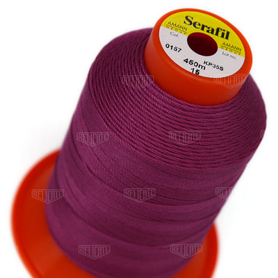 Blues/Purples Serafil Thread 15 (TEX 210) 0157 - Relicate Leather Automotive Interior Upholstery