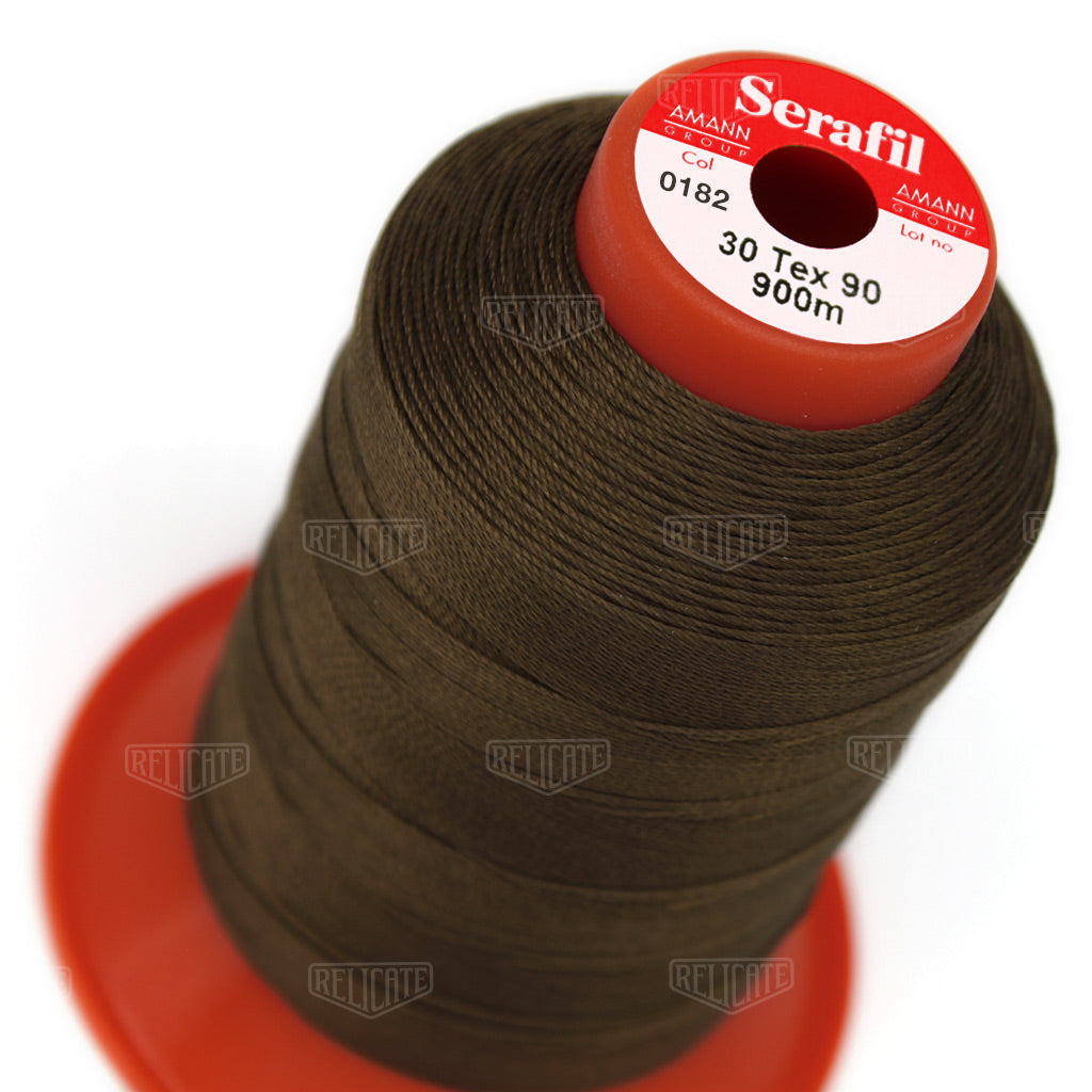 Yellows/Greens Serafil Thread 30 (TEX 90) 0182 - Relicate Leather Automotive Interior Upholstery