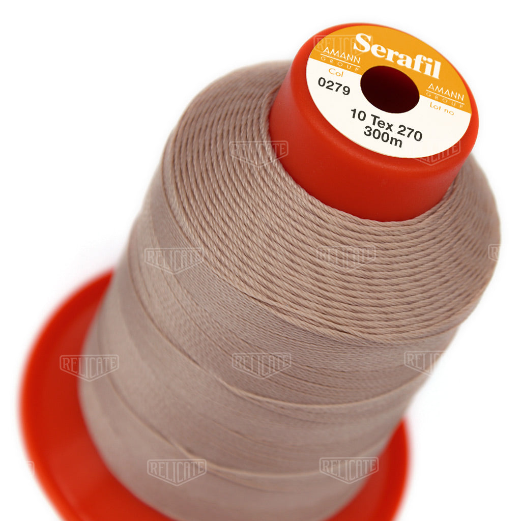 Pinks/Reds/Oranges Serafil Thread 10 (TEX 270) 0279 - Relicate Leather Automotive Interior Upholstery