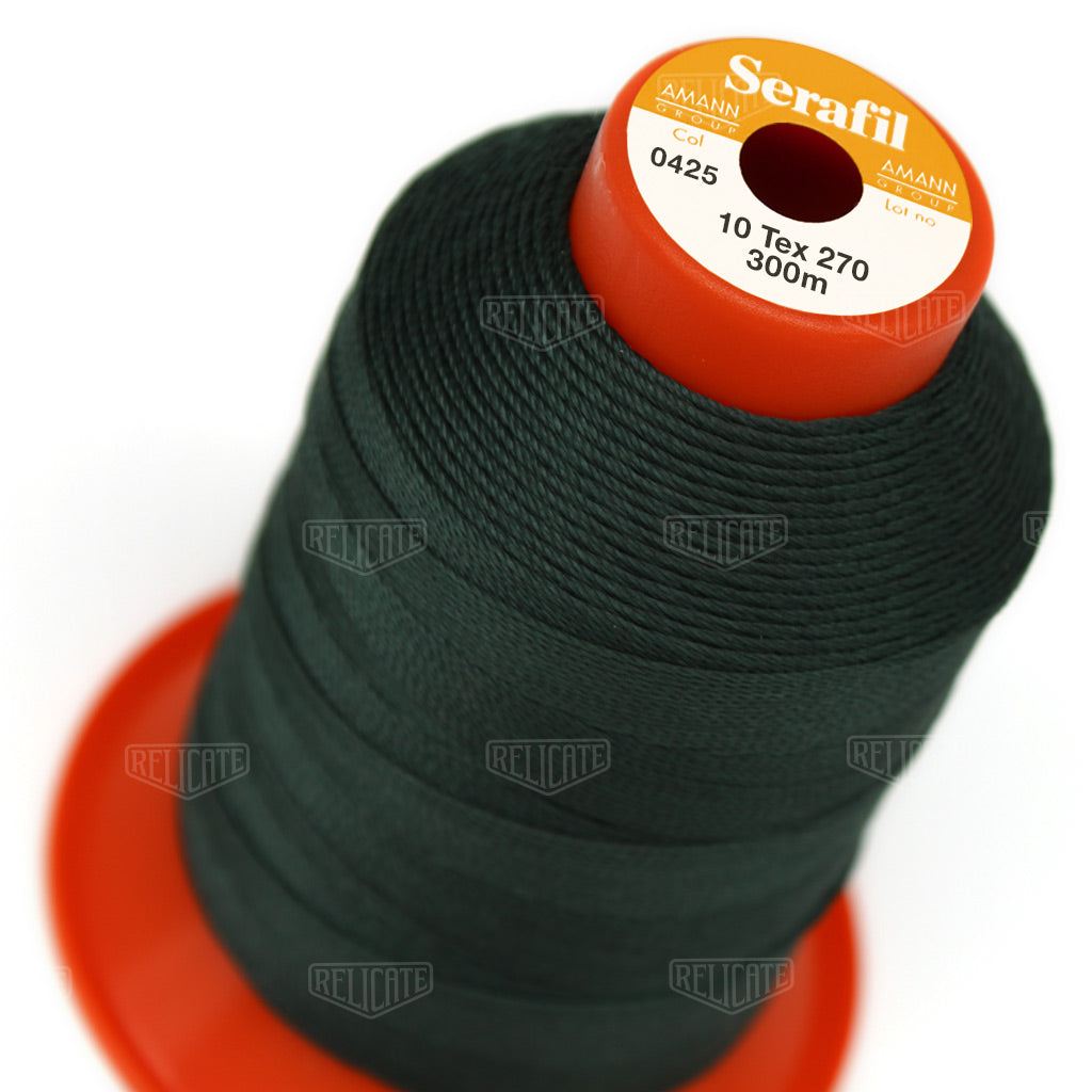 Blues/Purples Serafil Thread 10 (TEX 270) 0425 - Relicate Leather Automotive Interior Upholstery