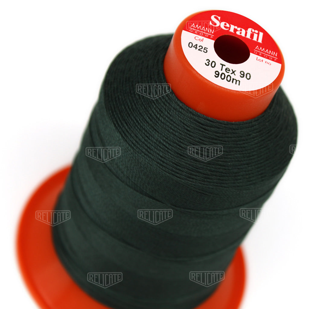 Blues/Purples Serafil Thread 30 (TEX 90) 0425 - Relicate Leather Automotive Interior Upholstery