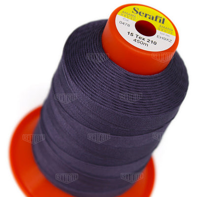 Blues/Purples Serafil Thread 15 (TEX 210) 0478 - Relicate Leather Automotive Interior Upholstery