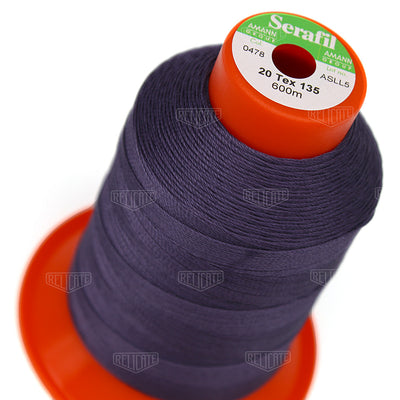 Blues/Purples Serafil Thread 20 (TEX 135) 0478 - Relicate Leather Automotive Interior Upholstery