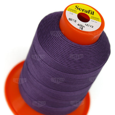 Blues/Purples Serafil Thread 15 (TEX 210) 0578 - Relicate Leather Automotive Interior Upholstery