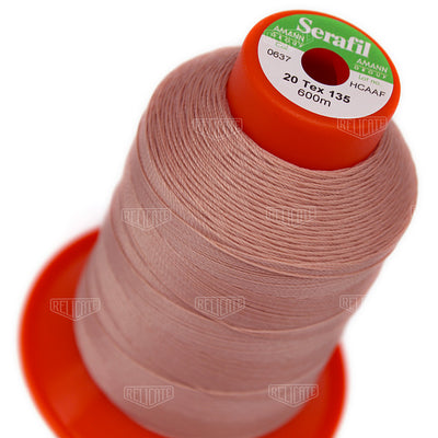 Pinks/Reds/Oranges Serafil Thread 20 (TEX 135) 0637 - Relicate Leather Automotive Interior Upholstery