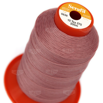 Pinks/Reds/Oranges Serafil Thread 10 (TEX 270) 0638 - Relicate Leather Automotive Interior Upholstery
