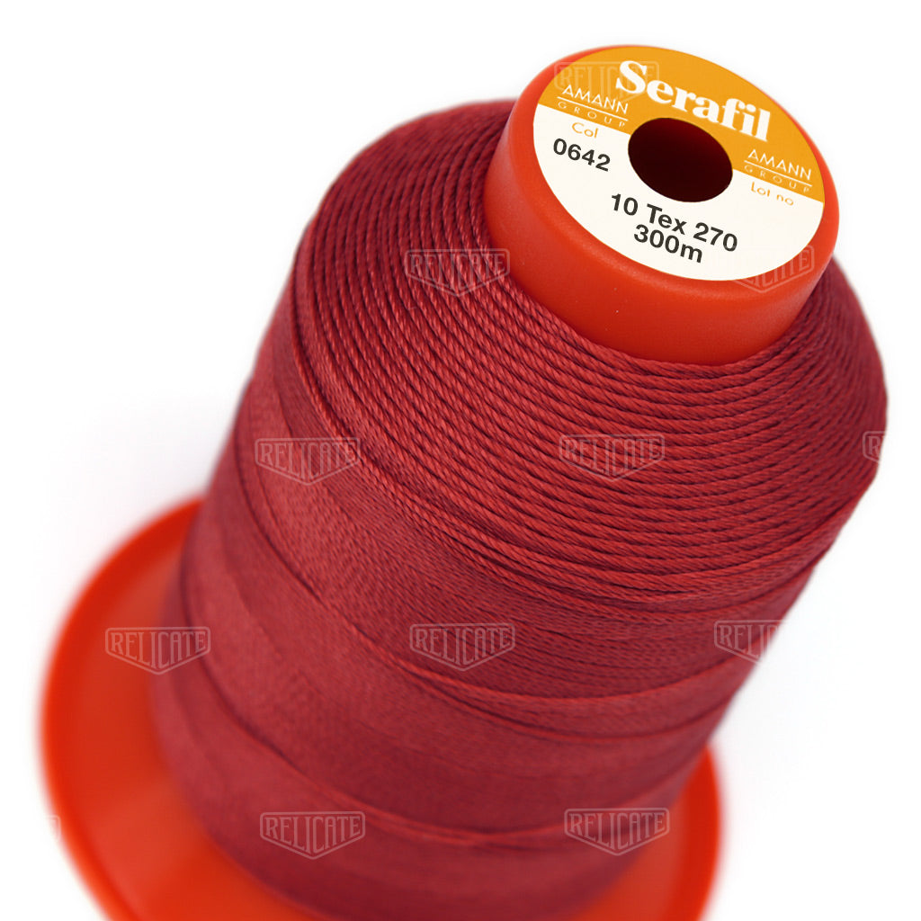 Pinks/Reds/Oranges Serafil Thread 270) - 10 (TEX Relicate