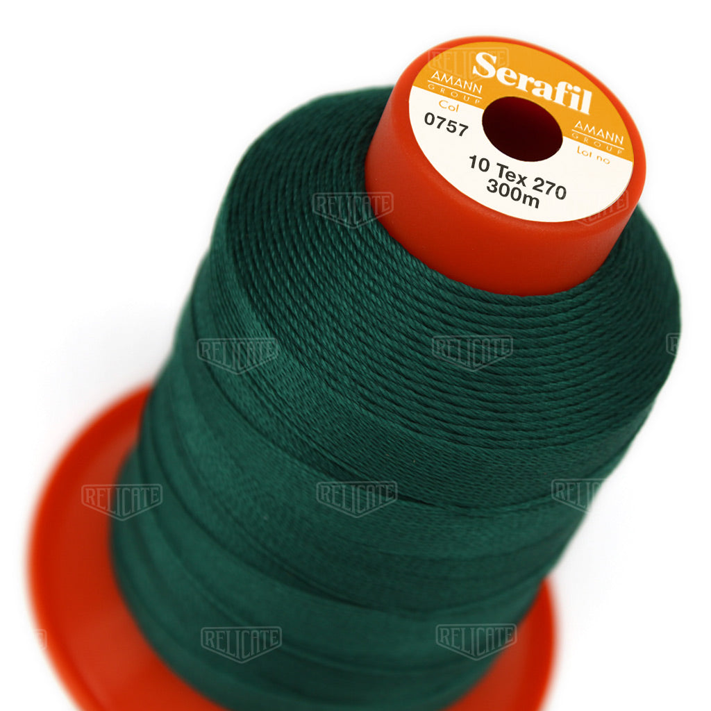 Yellows/Greens Serafil Thread 10 (TEX 270) 0757 - Relicate Leather Automotive Interior Upholstery