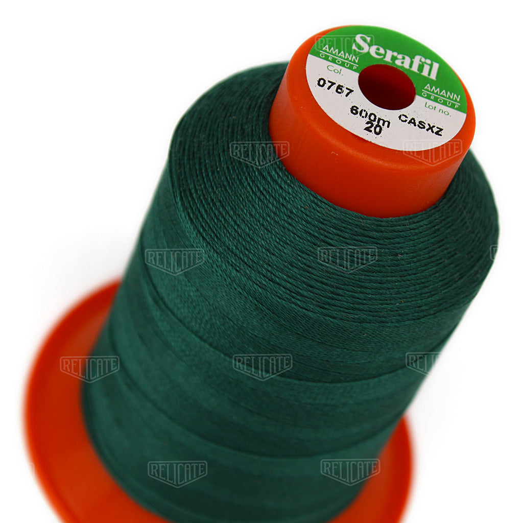 Yellows/Greens Serafil Thread 20 (TEX 135) 0757 - Relicate Leather Automotive Interior Upholstery