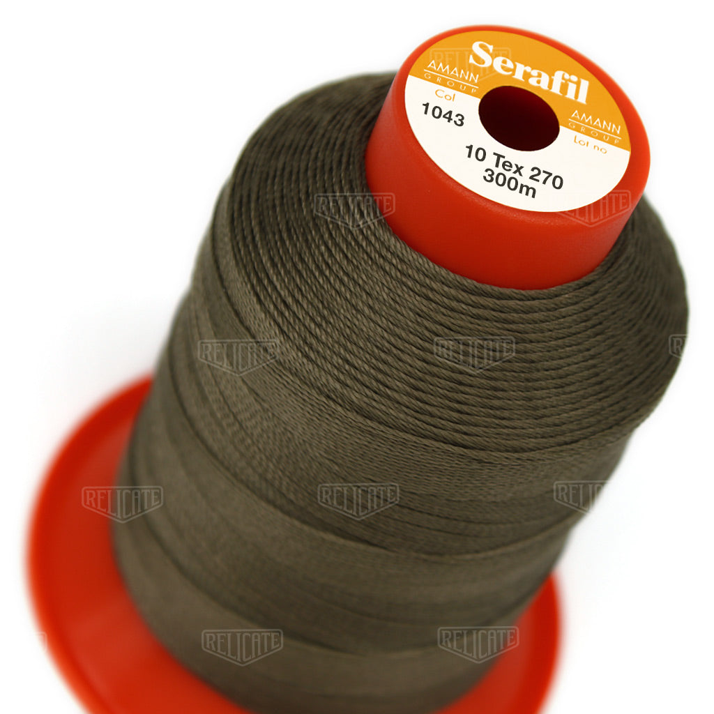 Yellows/Greens Serafil Thread 10 (TEX 270) 1043 - Relicate Leather Automotive Interior Upholstery
