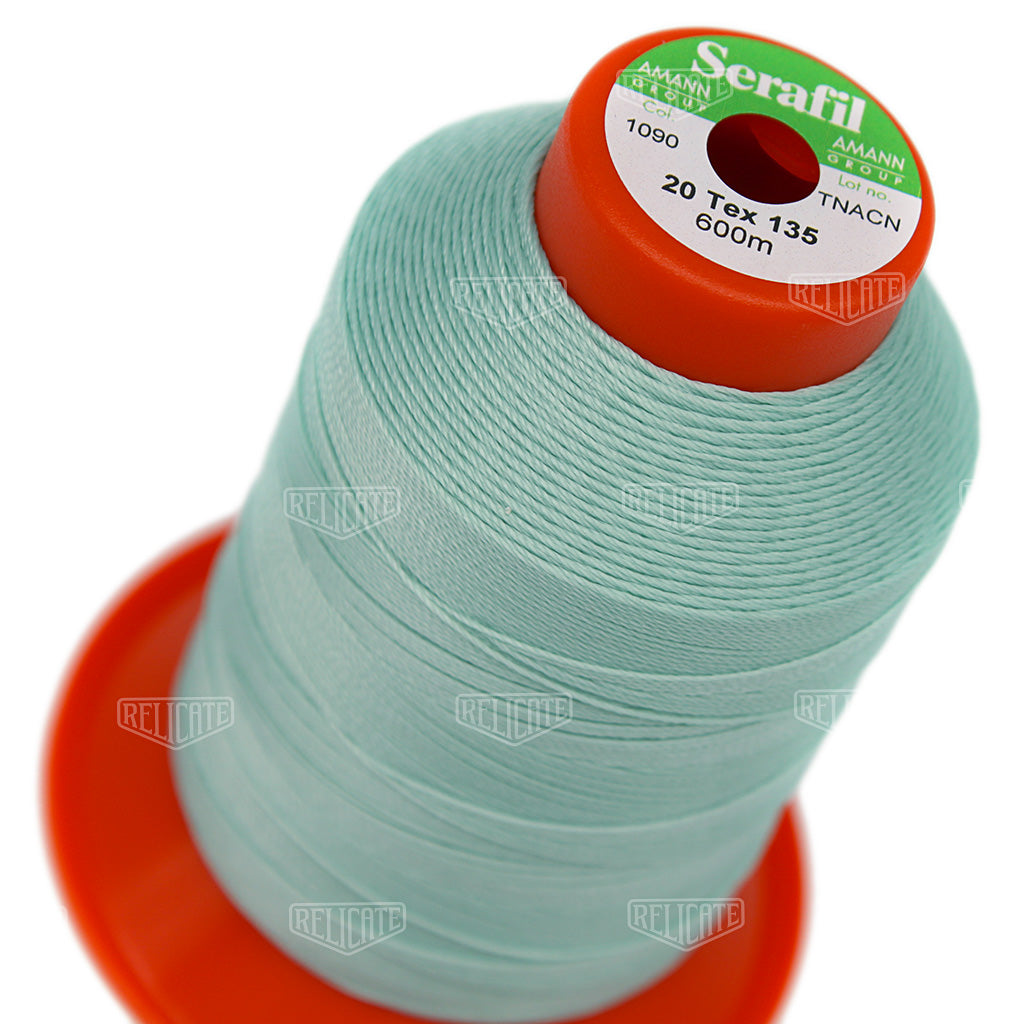 Yellows/Greens Serafil Thread 20 (TEX 135) 1090 - Relicate Leather Automotive Interior Upholstery