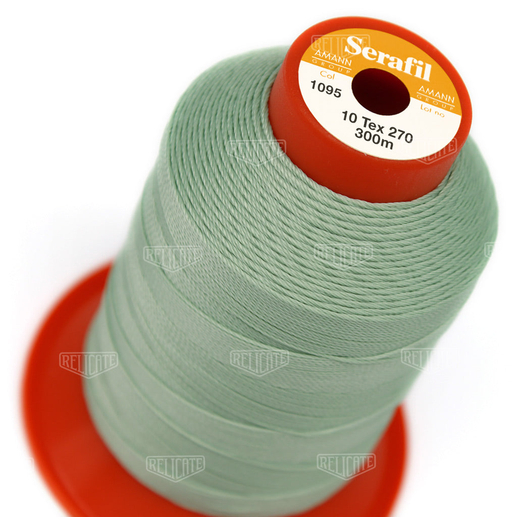 Yellows/Greens Serafil Thread 10 (TEX 270) 1095 - Relicate Leather Automotive Interior Upholstery